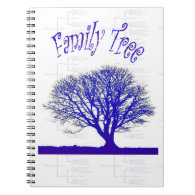 Family Tree Collection Spiral Notebooks