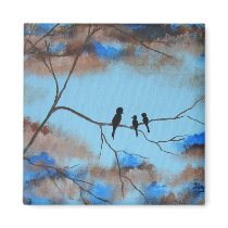 Family Tree From Original Painting magnets