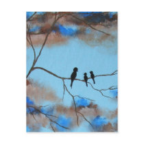 Family Tree From Original Painting Postcards