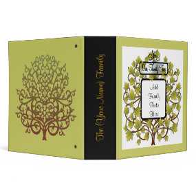 FAMILY TREE HEIRLOOM GENEALOGY PHOTO ALBUM binder
