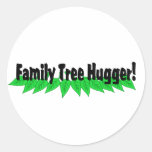 Family Tree Hugger Stickers