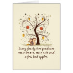 Family Tree Humor Card