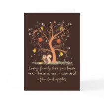 Family Tree Humor Greeting Card