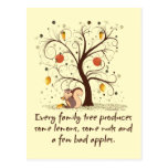 Family Tree Humor Post Cards