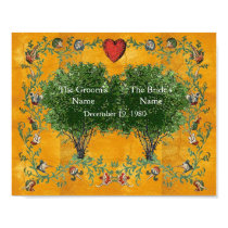 Family Tree - Marriage posters