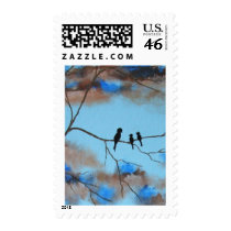 Family Tree Medium Postage From Original Painting postage