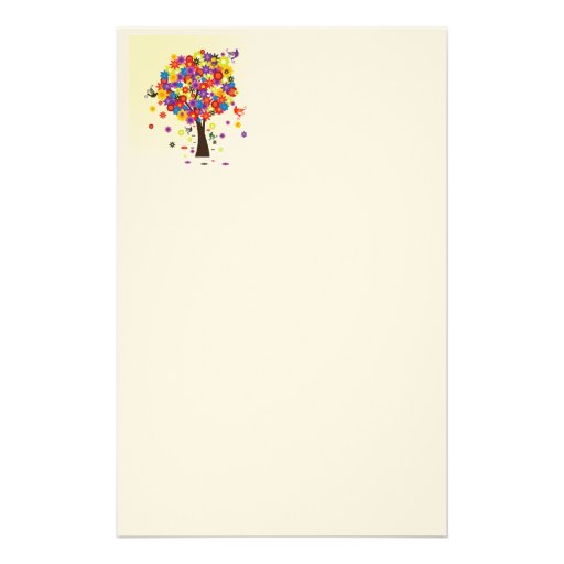 Family Tree Stationary Stationery Paper | Zazzle