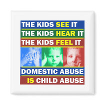 Family Violence Fridge Magnets
