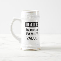 Family White Stein mugs