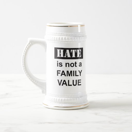 Family White Stein Mug