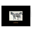 Family, zebras cards by klocke Family, zebras cards