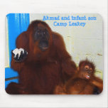 Famous Animal Mother and Baby Mousepads