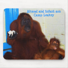 Famous Animal Mother and Baby Mousepads