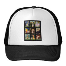 Famous Art Yellow Lab Composite Hat