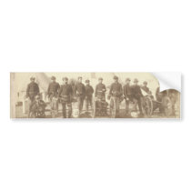 Famous Battery E 1st Artillery & 3 Hotchkiss Guns Bumper Sticker
