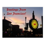 Famous Fisherman's Wharf Sign Postcard