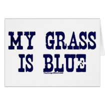 Famous My Grass Is Blue Cards