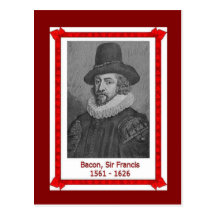 Famous people,Sir Francis Bacon, 1561-1626 Postcard