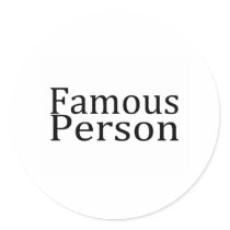 Famous Person stickers