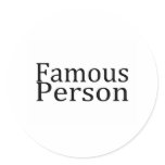 Famous Person stickers