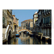 Famous region, Venice, Italy Greeting Cards