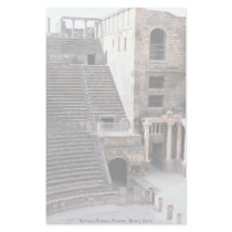 Famous Roman Theater, Bosra, Syria Stationery Paper