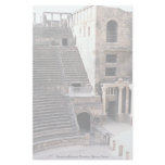 Famous Roman Theater, Bosra, Syria stationery