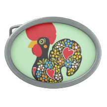 Famous Rooster of Barcelos Nr 06 Belt Buckles