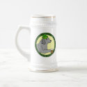 Famous Seamus Lager Irish Wolfhound Stein mugs by MenagerieMayhem Famous Seamus Lager Irish Wolfhound Stein mugs
