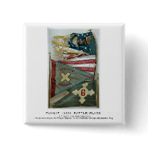 Famous Union Battle Flags - Plate 1 - buttons