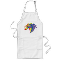 Fan Bass Rainbow Apron