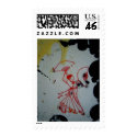 "Fan Dancer 2" postage