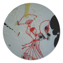 "Fan Dancer 2" stickers by gingerche "Fan Dancer 2" stickers
