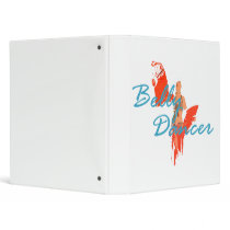 Fan Dancer 3 Ring Binders