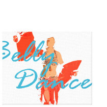 Fan Dancer Gallery Wrap Canvas