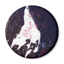 "Fan Dancer" magnets by gingerche "Fan Dancer" magnets