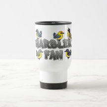 Fan de la curruca taza