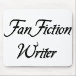 Fan Fiction Writer Mouse Pads