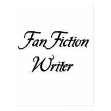 Fan Fiction Writer Postcards