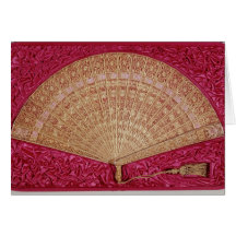 Fan given by Maximilian  of Habsbourg-Lorraine Cards