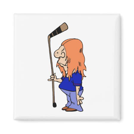 Fan holding stick fridge magnets Fan holding stick fridge magnets