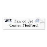 Fan of Jet Center Center Medford Bumper Sticker