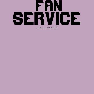 Fan Service T-shirt pays homage to anime and tits