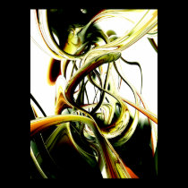 Fanciful Abstract Poster posters