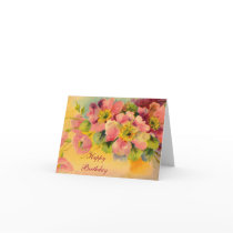 Fanciful and Feminine Floral Notecards - Add Text by vintagegiftmall Fanciful and Feminine Floral Notecards - Add Text