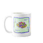 Fanciful Fish Quilt mugs