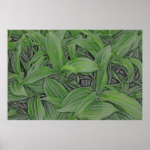 Fanciful Foliage 36 x 24 Poster