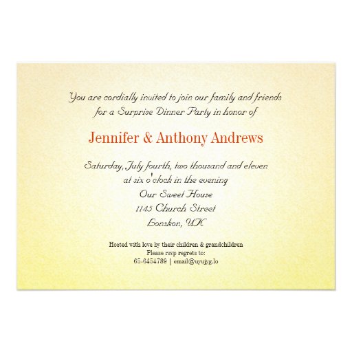 fancy 50th wedding anniversary invitations
