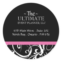 Fancy Black & White Stickers - CO by colourfuldesigns Fancy Black & White Stickers - CO
