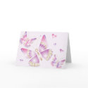 Fancy Butterflies Hearts Card/Invitation by leighsww Fancy Butterflies Hearts Card/Invitation
